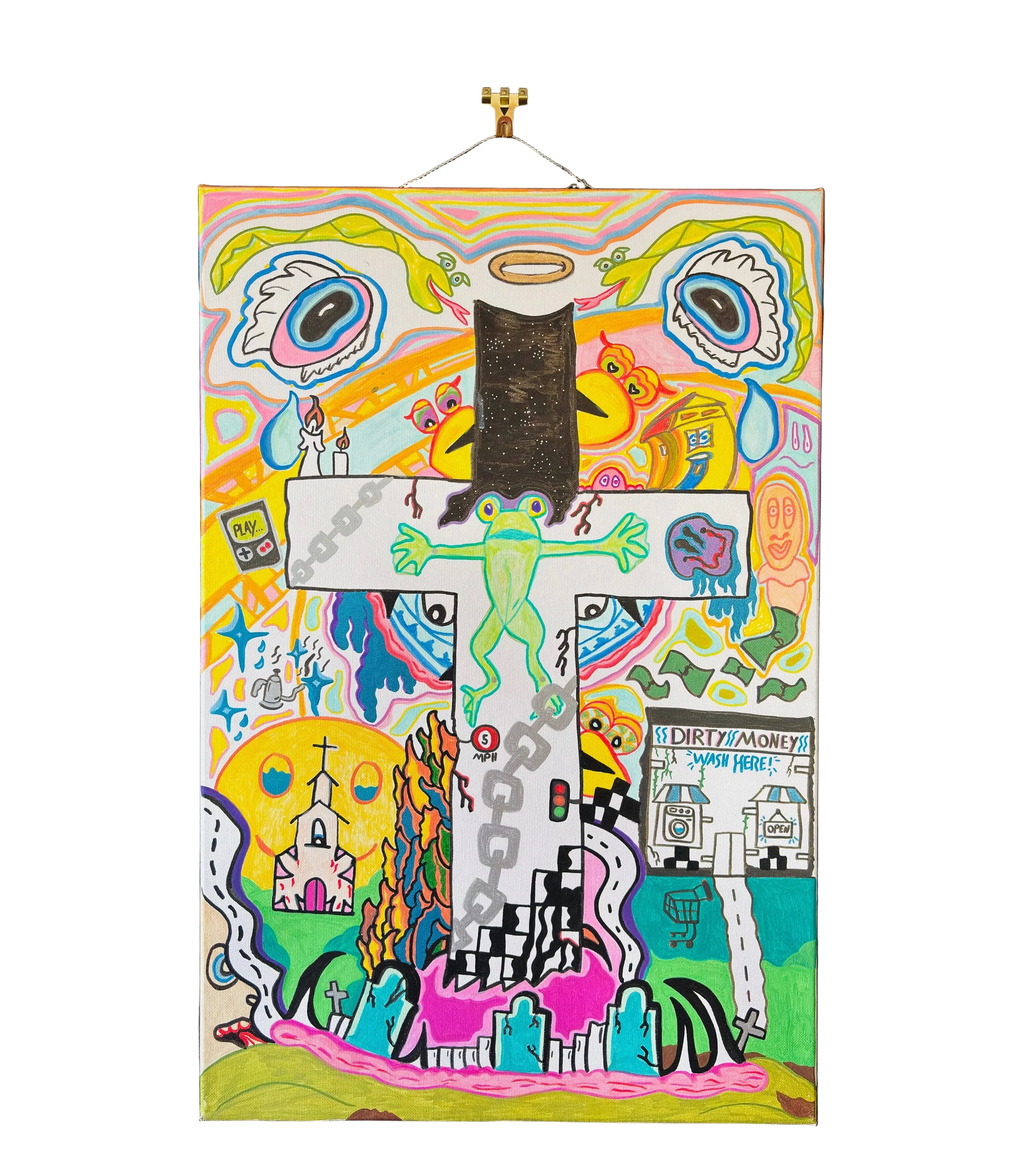 Crucify Me Original Painting